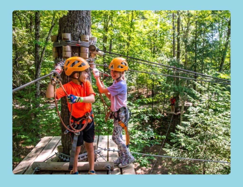 Découvrez l&rsquo;univers de l&rsquo;escalade à Arbraska&nbsp;Rawdon!