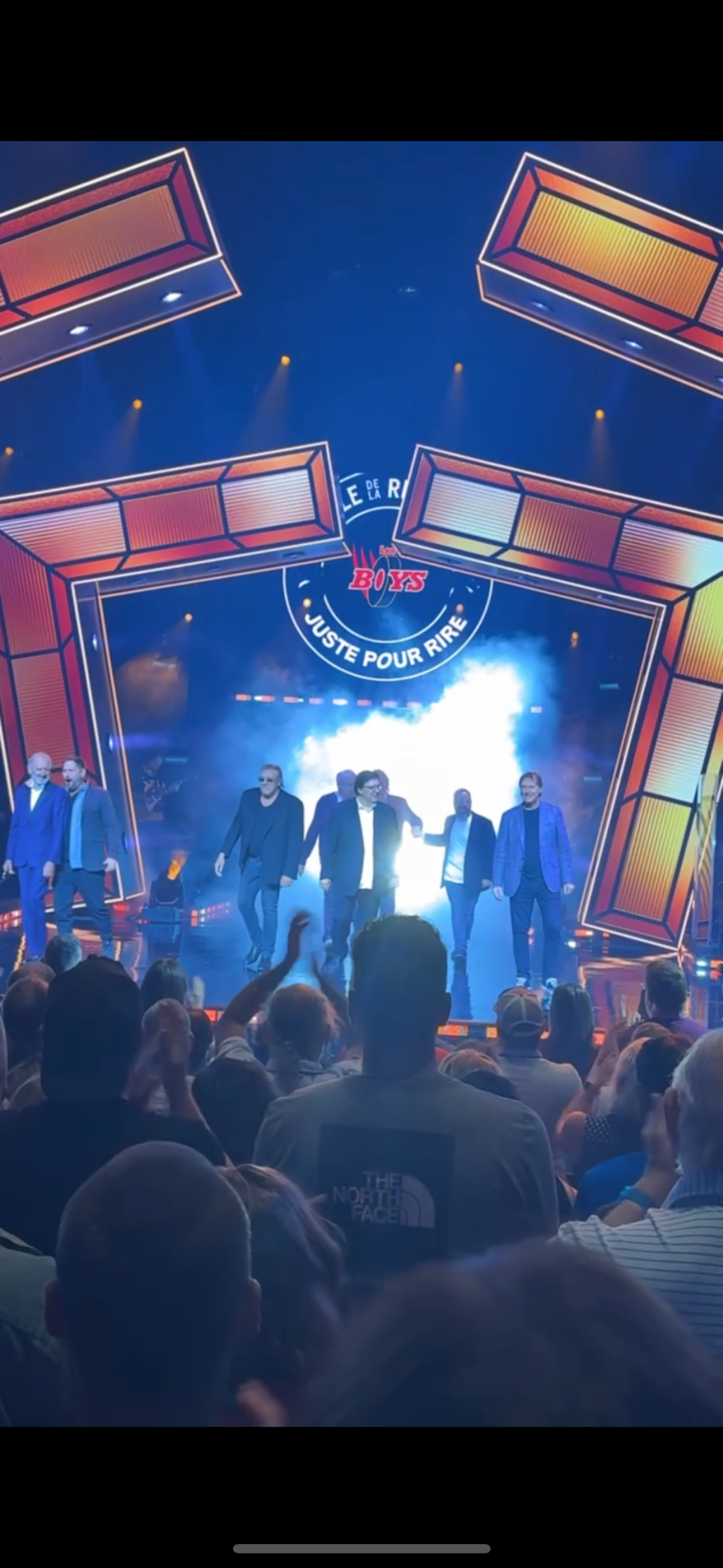 &laquo;&nbsp;Hommage Triomphal: Le Temple de la Renommée Célèbre &lsquo;Les Boys'&nbsp;&raquo;.