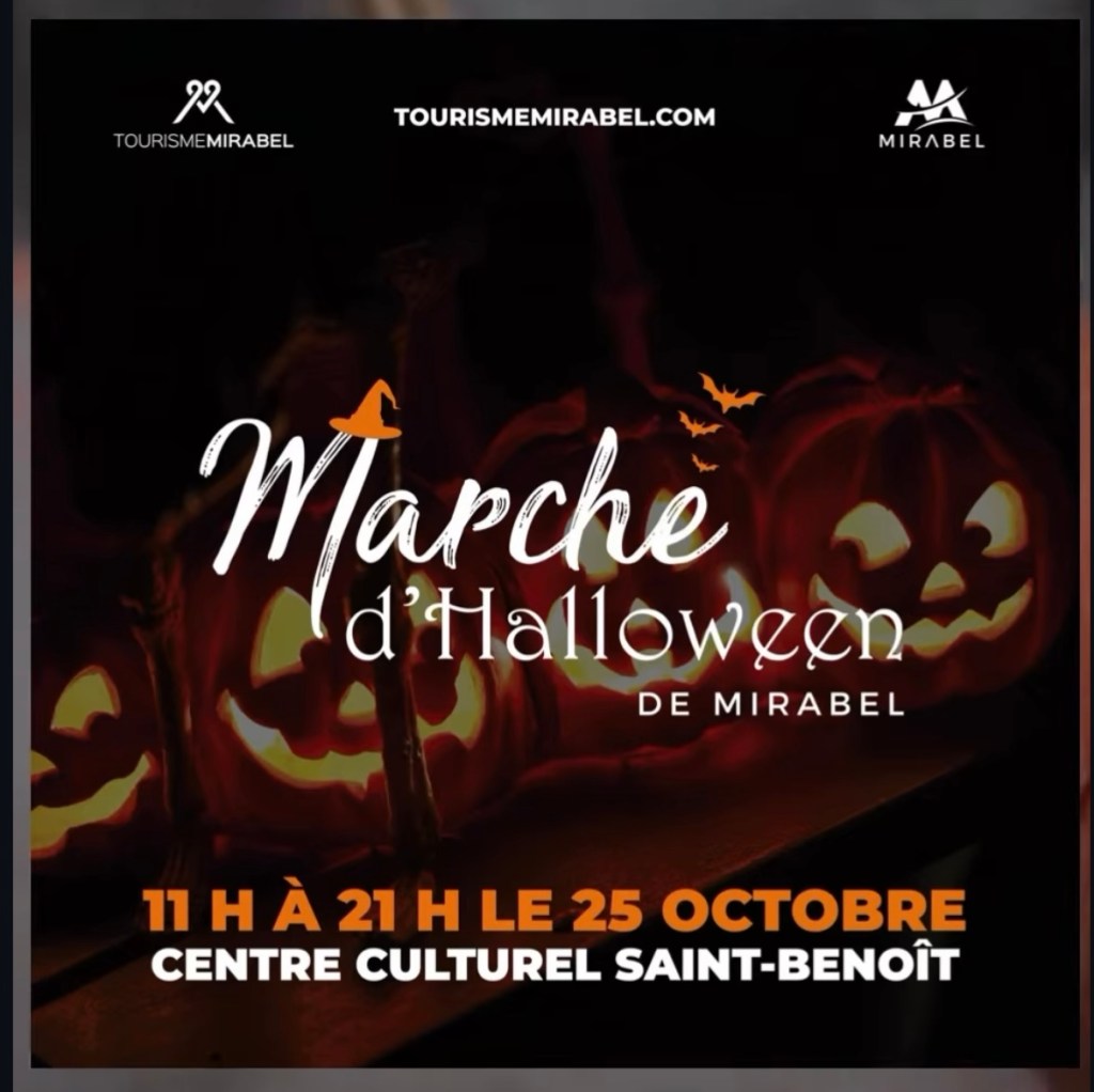 Découvrez le Premier Marché d’Halloween à&nbsp;Mirabel