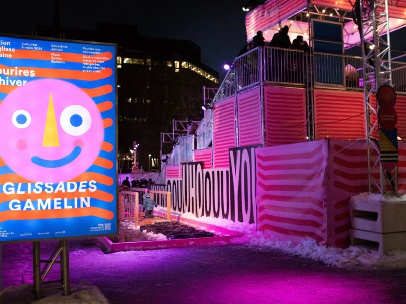 Les Glissades Gamelin sont de&nbsp;Retour