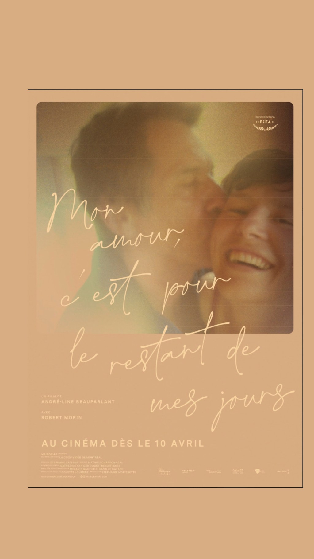Le Film: Mon amour, c’est pour le restant de mes&nbsp;jours.