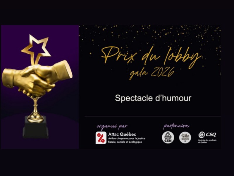Gala du Prix du Lobby 2026: Un Événement Satirique&nbsp;Immanquable