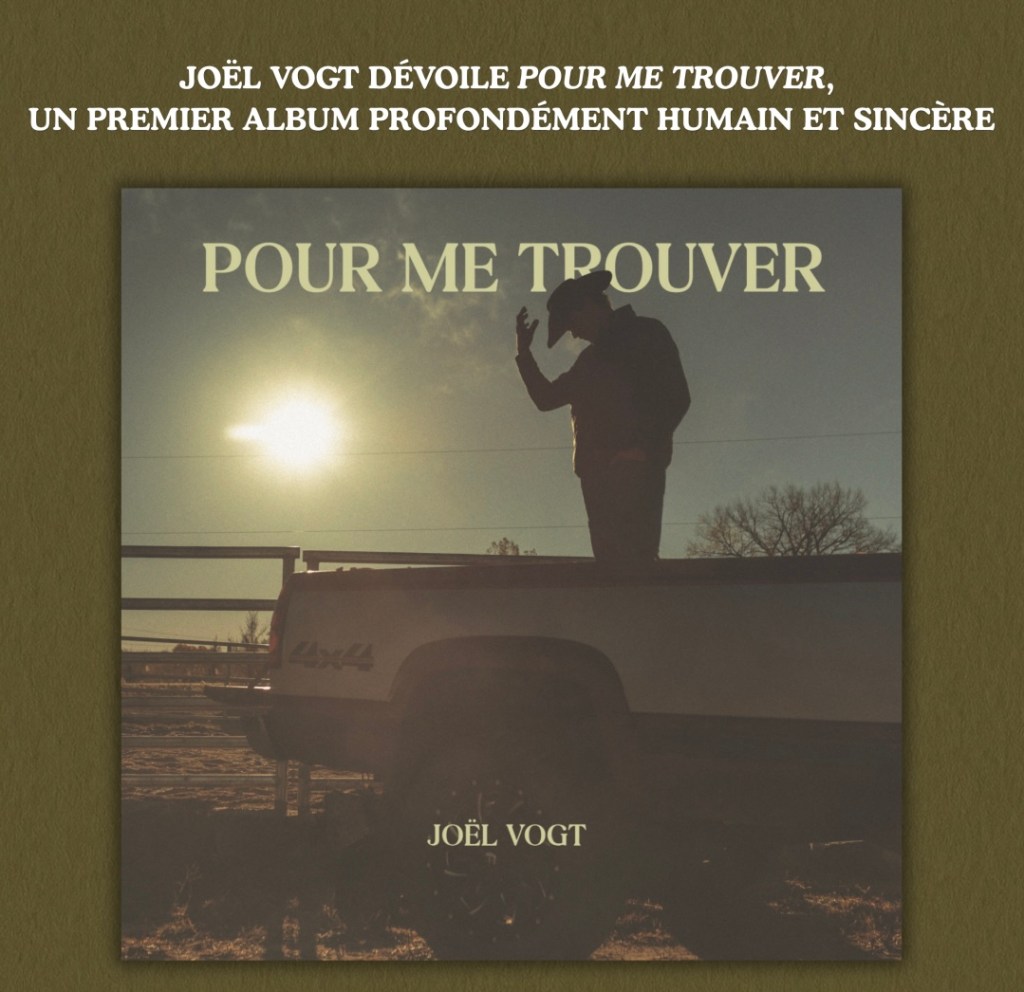 Joël Vogt dévoile son premier album « Pour me trouver&nbsp;»