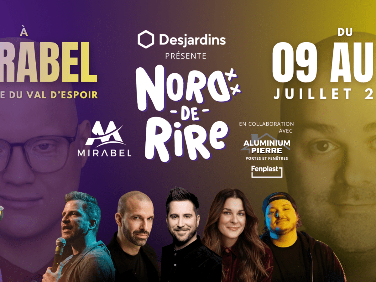 Festival Nord de Rire 2026: Un Week-end de Rires à&nbsp;Mirabel