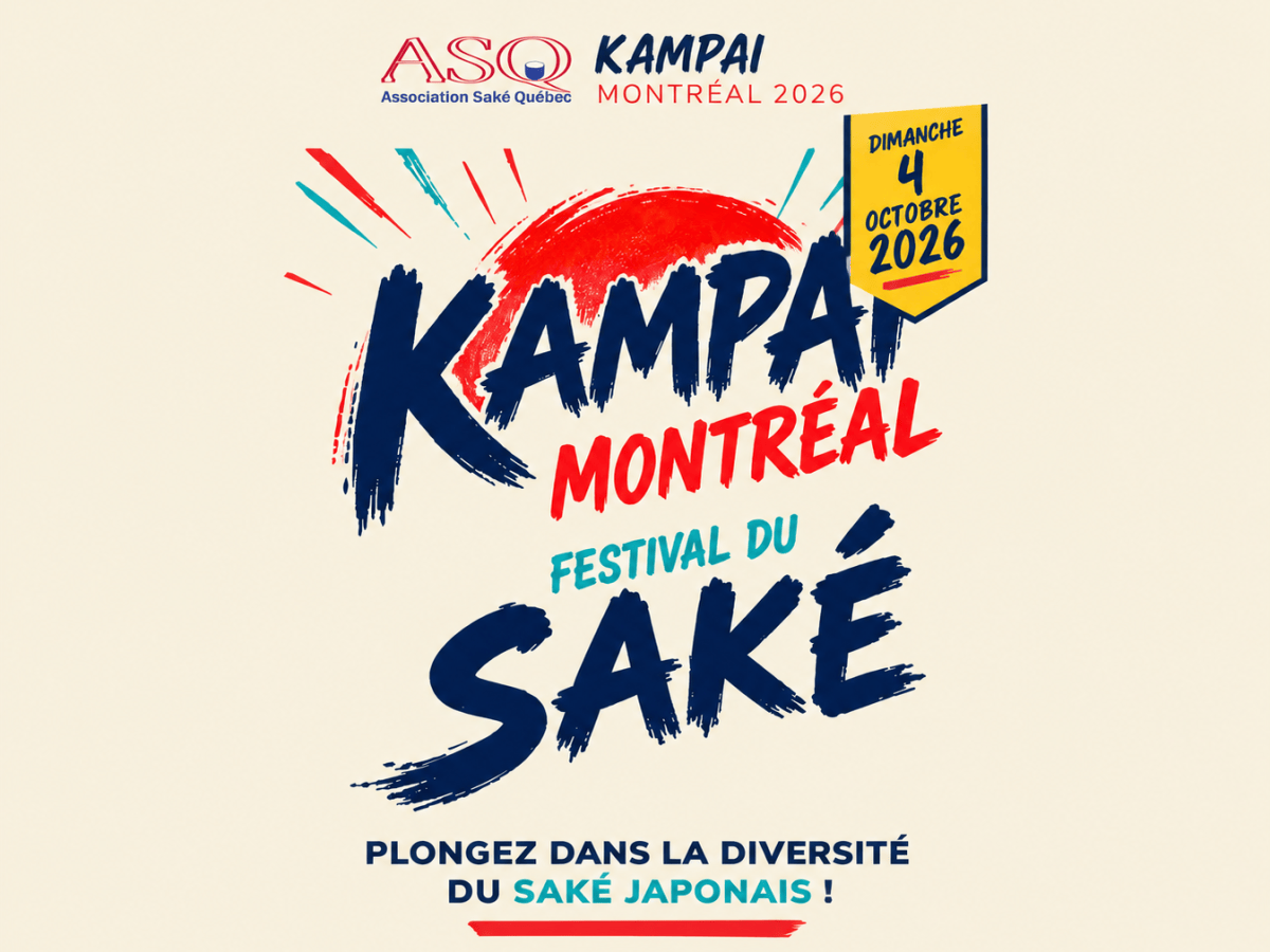 KAMPAI Montréal: Le Festival du Saké fait son grand retour en 2026!&nbsp;🍶